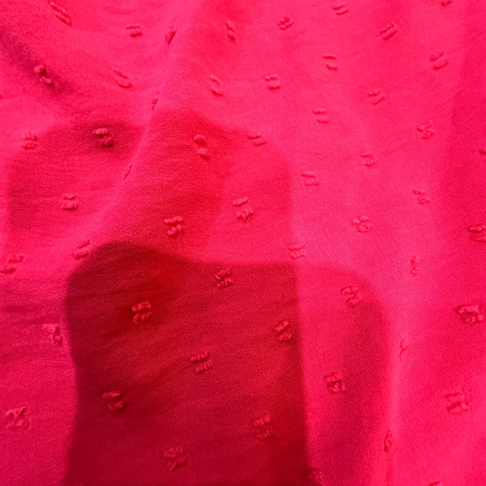 Hot pink of the shoulder women’s shirt - Picture 2 of 3